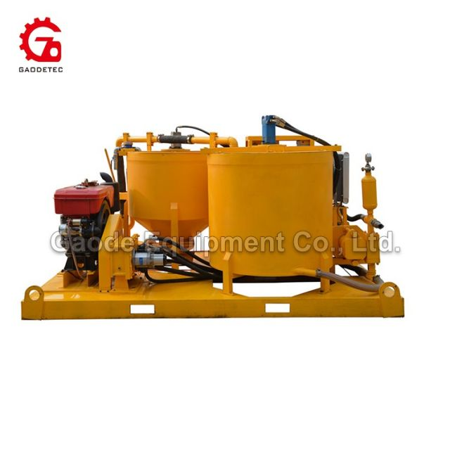 Gaodetec GGP500700100PI-D Diesel Cement Bentonite Grout Pump Mixing Plant for Backfill Systems